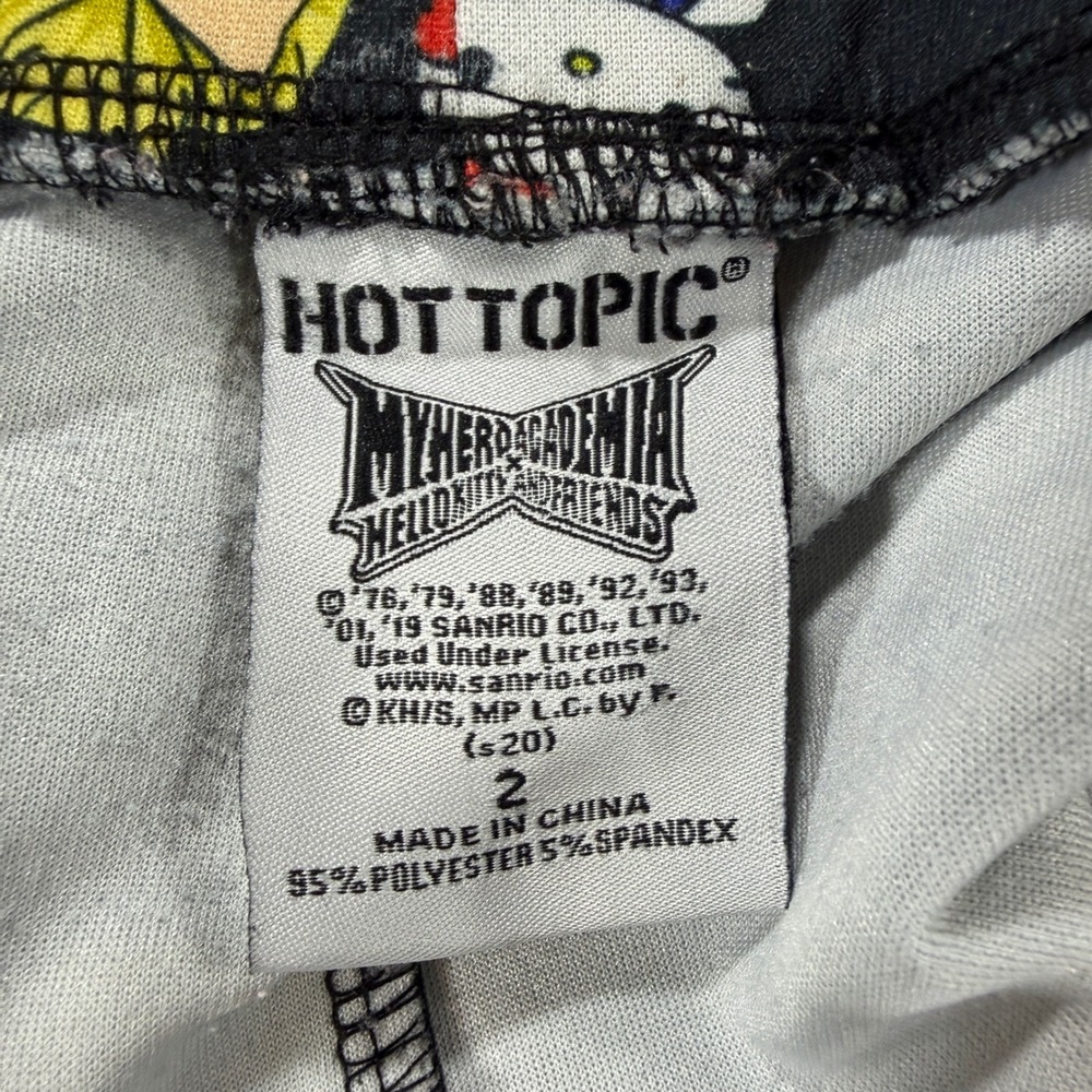 Hello Kitty Suspender Skirt Womens 2X Kawaii Anime Skater Nerdcore Hot Topic - Picture 11 of 12